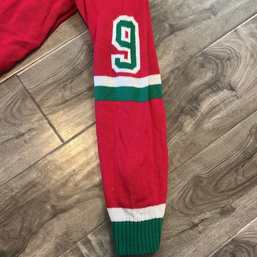 Rudolph Reindeer Vintage Christmas Sweater View 3
